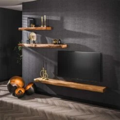 Hoyz Collection - Wandplank Tree 200cm - Acaciahout - L 13 Hoyz Collection - Wandplank Tree 200cm - Acaciahout - L -Opbergmeubels Winkel 778718dcaba04ba896c721ffe4cb46d2