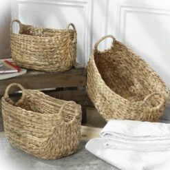 CALICOSY - Mand - Beige - 26x40x23 Cm 11 CALICOSY - Mand - Beige - 26x40x23 Cm -Opbergmeubels Winkel 7ca9eb36d39a4eabb96bb3978dace4d9