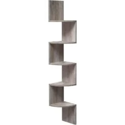 Dok Home Hoekplank - Wandplank - 5 Planken - Grijs -Opbergmeubels Winkel 7db8f8e934c543d9844176ea279f4110