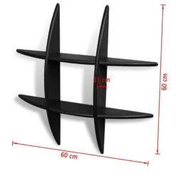 VIDAXL Wandplank MDF Zwevend Voor Boeken/dvd Zwart 7 VIDAXL Wandplank MDF Zwevend Voor Boeken/dvd Zwart -Opbergmeubels Winkel 9943bda8b08741ada06387176c0db60b