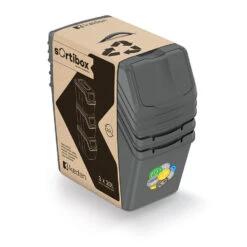 Prosperplast Afvalscheidingsbak - 3 St - Grijs - Kunststof - 20 L 9 Prosperplast Afvalscheidingsbak - 3 St - Grijs - Kunststof - 20 L -Opbergmeubels Winkel a28b98bd5a934f85bd44db580fbc603b