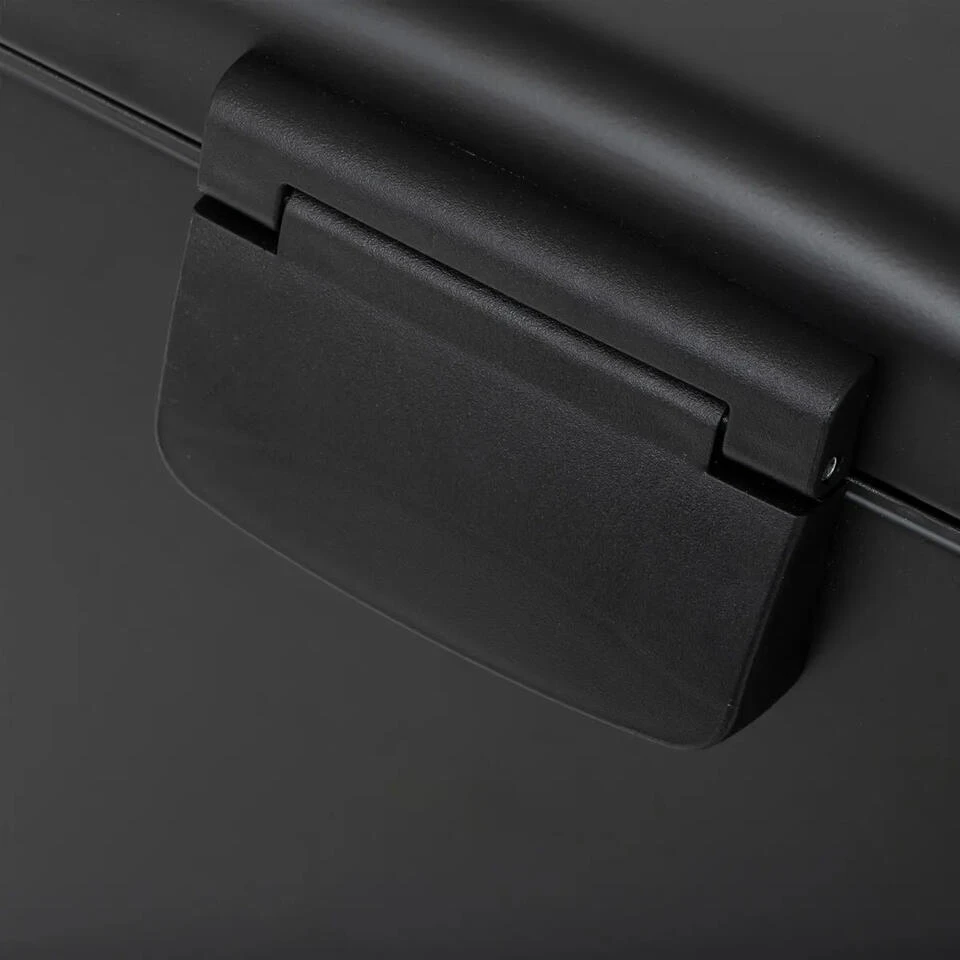 Prullenbak/pedaalemmer - Zwart - Metaal - 20L - 30 X 30 X 53 Cm 6 Prullenbak/pedaalemmer - Zwart - Metaal - 20L - 30 X 30 X 53 Cm - Afbeelding 4