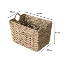 CALICOSY - Mand - Licht Hout - 40x52x38 Cm -Opbergmeubels Winkel ad4442a89b9d4dbb97aea3b3ebf56a63