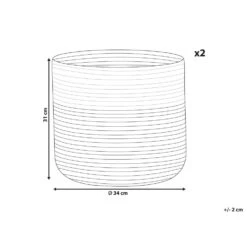 Beliani Mand ARDESEN - Beige Katoen 8 Beliani Mand ARDESEN - Beige Katoen -Opbergmeubels Winkel adfd67b8b7324182baaaa86b6c982403