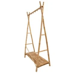 Massief Houten Garderobe/kledingrek -Opbergmeubels Winkel d36a997886354a1da85c73cdc228df91