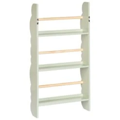 RIGOLET - Wandboekenplank - Lichtgroen - MDF 16 RIGOLET - Wandboekenplank - Lichtgroen - MDF -Opbergmeubels Winkel d3ef909c60b74b7aafca81525eb41ee0