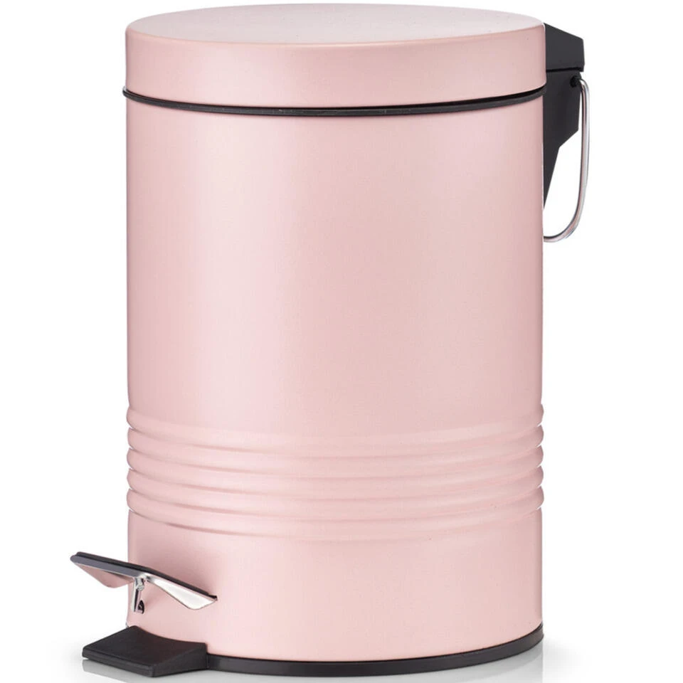 Zeller Pedaalemmer - Roze - 3 L - 25 X 17 Cm 4 Zeller Pedaalemmer - Roze - 3 L - 25 X 17 Cm - Afbeelding 2