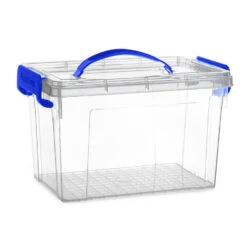 Merkloos Plasticforte Opbergbox Met Deksel - Blauw - 6L - Kunststof -Opbergmeubels Winkel f6252afad1b8450f832ea6ceee4daa18