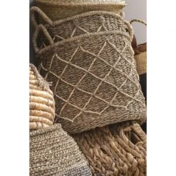 Mand Roos - Naturel - Zeegras - 30xø34 Cm 8 Mand Roos - Naturel - Zeegras - 30xø34 Cm -Opbergmeubels Winkel sf 70503598 1011