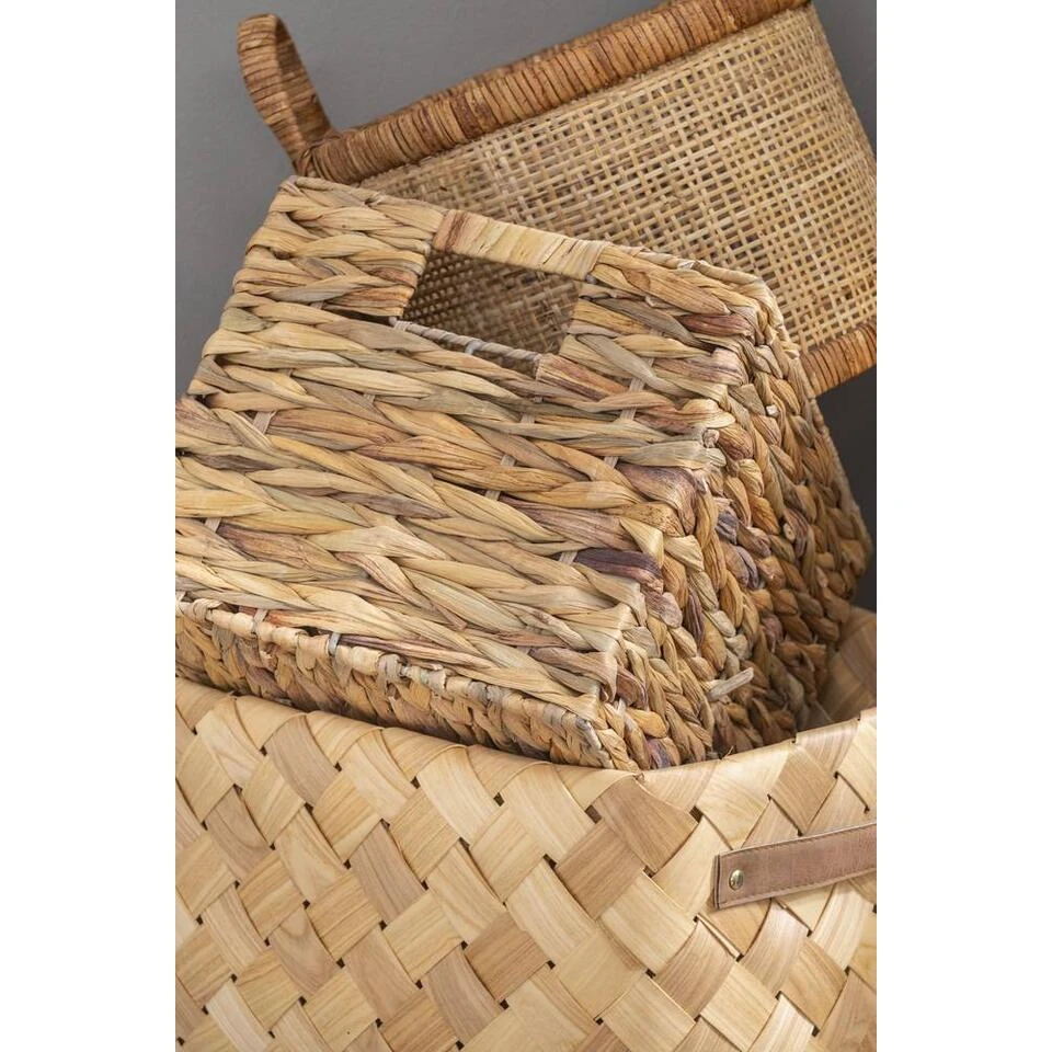 Mand Pomme - Naturel/bruin - Rotan - 20xø27 Cm 4 Mand Pomme - Naturel/bruin - Rotan - 20xø27 Cm - Afbeelding 2